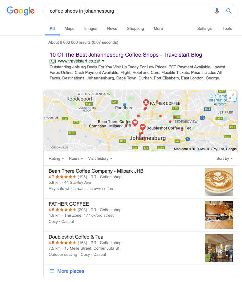 google my business optimisation